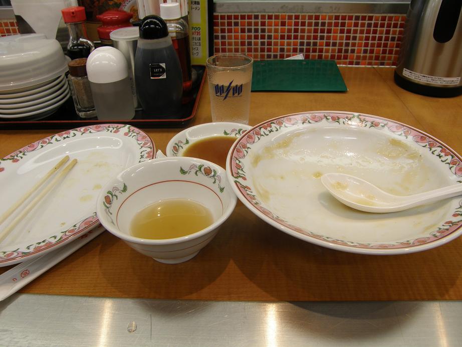 餃子の王将の中華丼 赤川店_c0118393_8532948.jpg