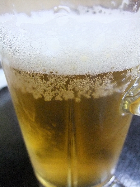 日本の夏はやっぱりビール、枝豆・・・。_f0050534_17385599.jpg