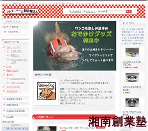 レトリーバー専門ＷＥＢショップ　「ブラウンドッグストア」がオープン_b0164861_17254951.jpg