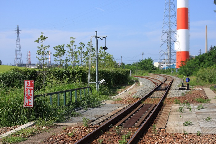 焼島駅とスイッチャー_b0128621_20225094.jpg