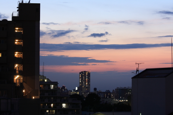 8月4日の夕景_b0188569_1785799.jpg