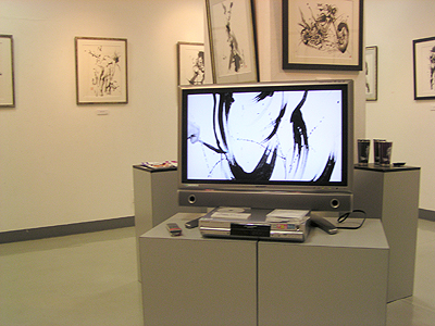 ~8/11 茂本ヒデキチ2009夏連続個展「水墨の軌跡」前期_f0106896_1863642.jpg