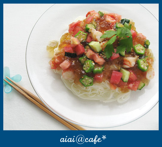 ひんやり♪ジュレ素麺_a0056451_1247452.jpg