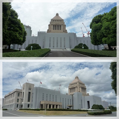 国会議事堂 ガンダム アリスカフェへようこそ