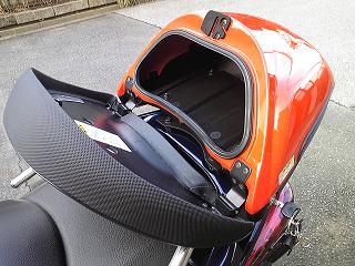 フォルツァMF10 ホンダ純正オプション クルージングバックレ