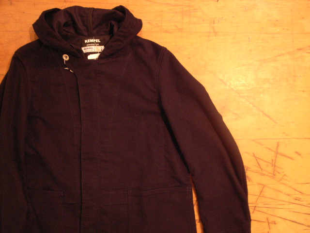 \"KEMPEL HOODED JKT VELVETON\"ってこんなこと。_c0140560_11131844.jpg