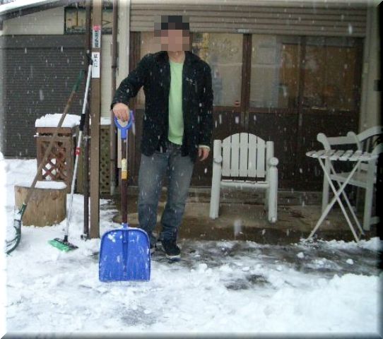 思い出編♪　2004　我が家に大雪が降ったよぉ～_c0134862_1981764.jpg