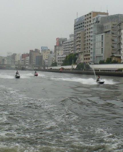 2009年8月8日（土）　東京③　隅田川観光船_a0063364_20544611.jpg