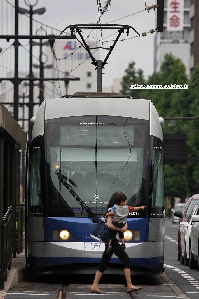 09夏18きっぷの旅【３】　岡山電気軌道など(・∀・) _f0136656_2232687.jpg