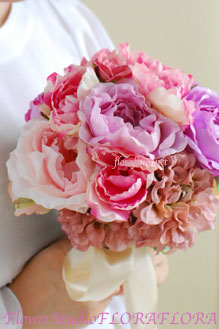 WEDDING FLOWER フローラフローラの花冠はいかが？_a0115684_1101989.jpg