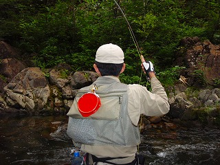 お盆釣行・岩魚の棲む清流　第一幕_c0097652_19324769.jpg