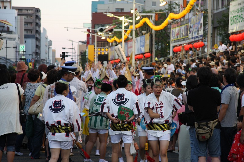 2009.08.15 阿波踊り①　（紺屋町演舞場）　　　　_f0140087_2283158.jpg