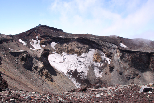 富士山登山　その3　お鉢めぐり～八合目_d0097373_17254474.jpg