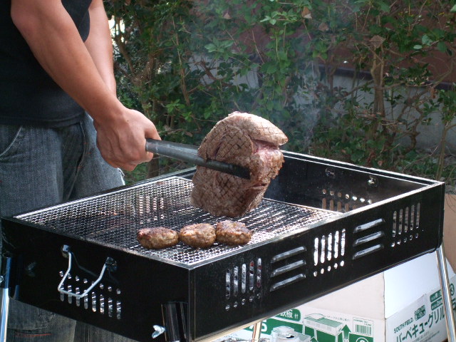 お友達のおうちでＢＢＱ♪_e0123680_2322283.jpg