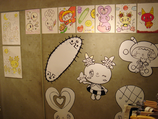 やべさちこによる 『tulip ラブラブ ラブリー展』_f0010033_18104452.jpg