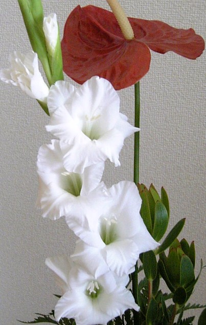 My Flower Arrangement （てらこや新聞52号 竹川のコーナーより）_c0115560_10473454.jpg