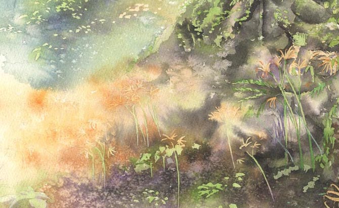 キツネノカミソリ 制作工程 (中盤)_f0176370_15503897.jpg