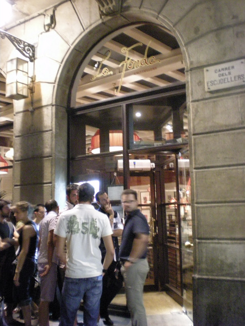 バルセロナ----お食事編--- LA FONDA_c0179785_23211743.jpg