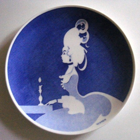 グスタフスベリ　イヤープレート GUSTAVSBERG⁄グスタフスベリ⁄イヤープレート（1977年） - 北欧、暮らし