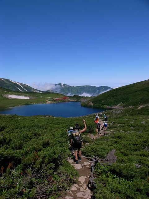 白馬岳〜朝日岳　初日_e0129083_201493.jpg