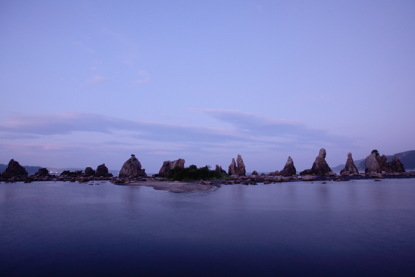 橋杭岩　夕景_a0135298_2011336.jpg