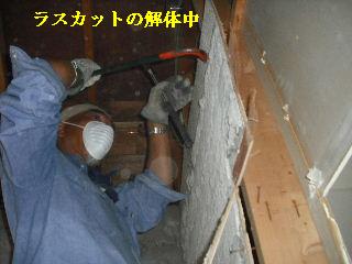 浴室リフォーム・解体工事・土間コン作業_f0031037_197596.jpg