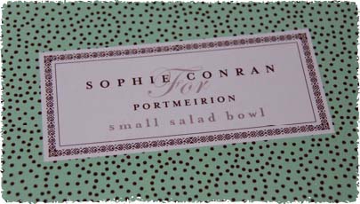 『SOPHIE CONRAN (Portmerion)』_c0178048_1562580.jpg