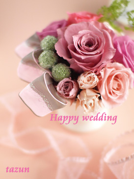 wedding gift♪_d0144095_1674640.jpg