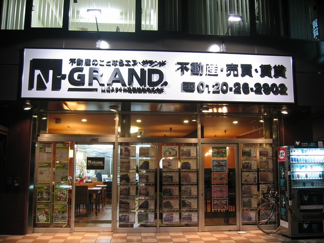 三村花店大宮様　夜間照明_f0065815_0141981.jpg