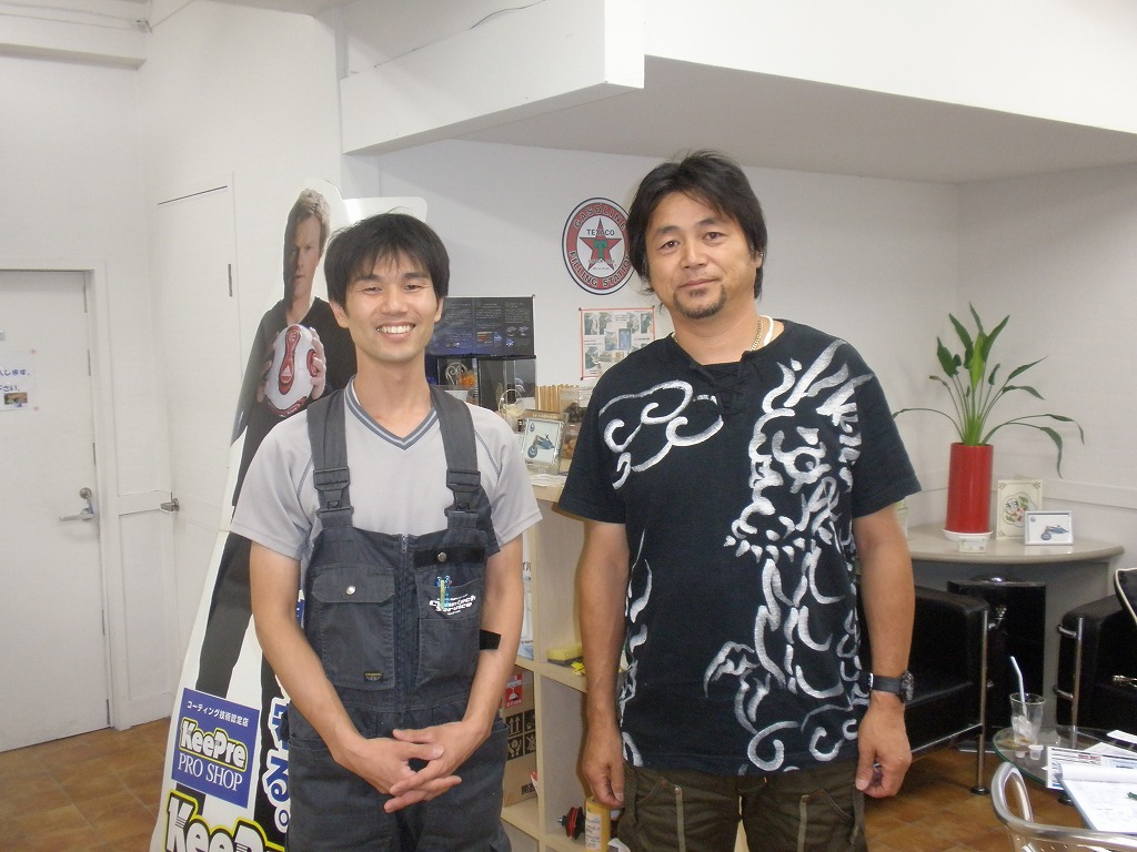 有限会社イー ディークリーナーの遠藤大介 代表取締役 ご来店 名古屋市西区 車のボディーコーティング 洗車 クリーニング ウィンドフィルムならクリンテックサービス 有限会社イー ディークリーナーの遠藤大介 代表取締役 ご来店 名古屋市西区 車のボディーコーティング 洗車 クリーニング ウィンドフィルムならクリンテックサービス