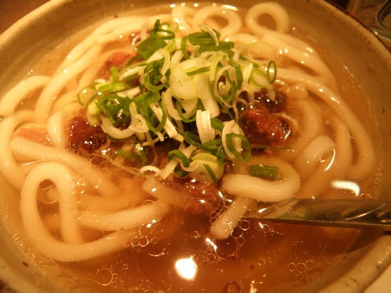 経堂西通り「きはち」の魯肉うどん(ルーローうどん)_f0053279_19293990.jpg