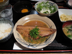 サバ味噌定食:あさり食堂(北千住)@東京_b0147224_1135910.jpg