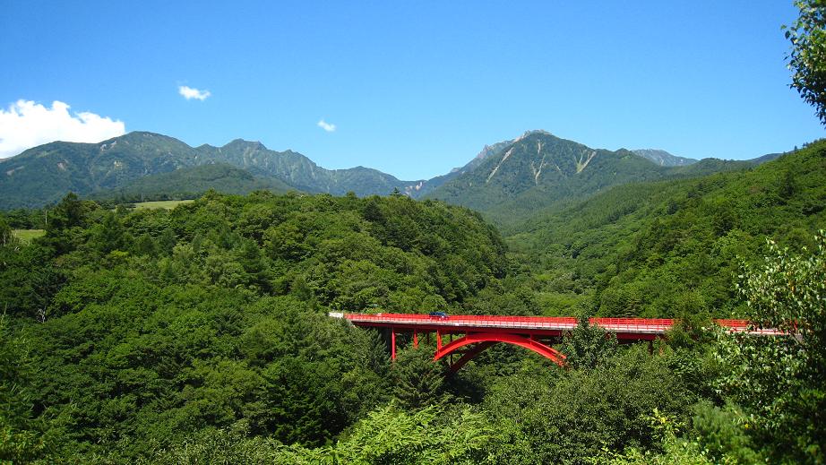 清泉寮から東沢大橋へ　　　　　　　八ヶ岳高原（川俣渓谷）_a0107574_835777.jpg