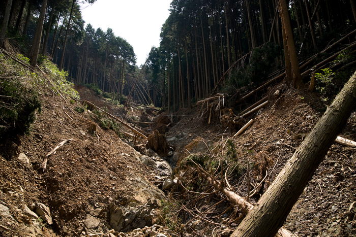 土砂災害地 山口県防府 福岡県篠栗町その後_a0096313_20234649.jpg