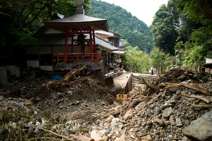 土砂災害地 山口県防府 福岡県篠栗町その後_a0096313_20311373.jpg