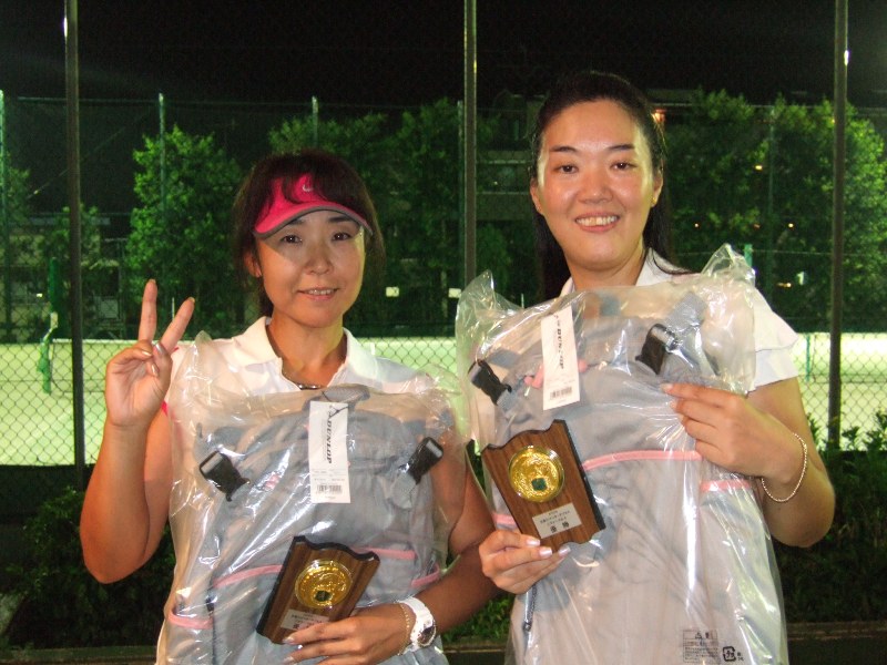8月23日(日)ビギナーズ女子ダブルス_b0158200_2225650.jpg