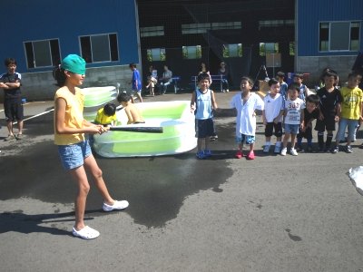 キッズ祭り　in　フットサルポイント秋田_e0127003_4503095.jpg