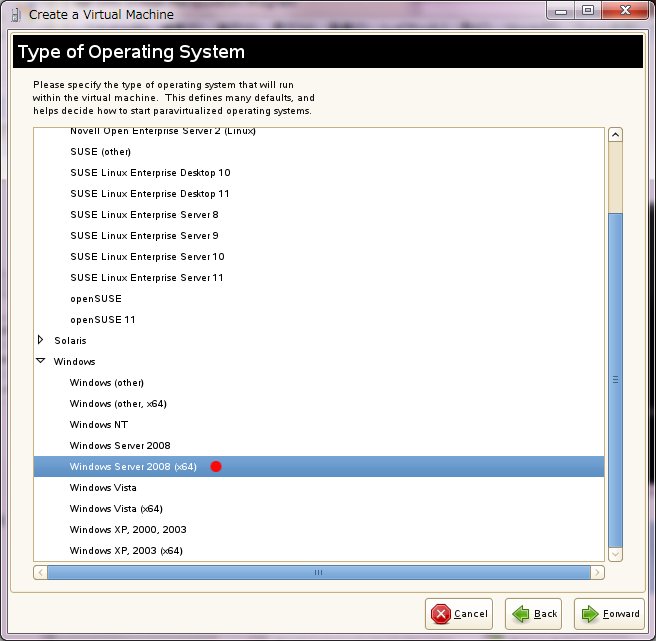 Windows 2008 R2 を XEN + SUSE 11 で仮想化_a0056607_1228692.jpg