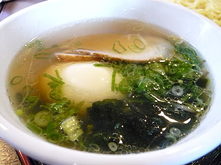 琴浦ラーメン たかうな@琴浦 (煮玉子つけ麺)_f0080612_20241722.jpg