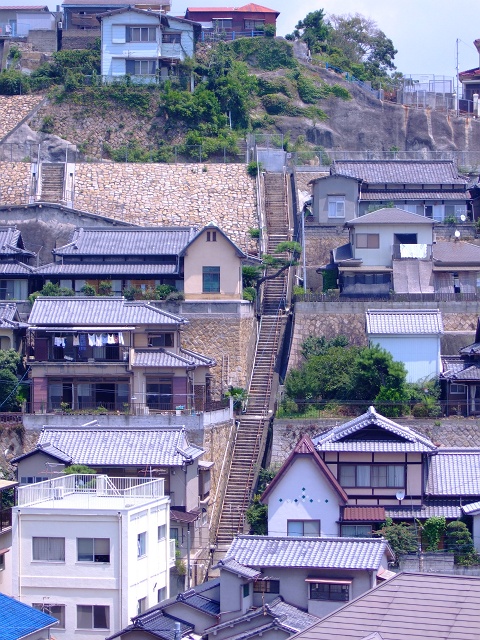 呉・階段と坂のある光景その5　両城の百階段_f0029441_1152862.jpg