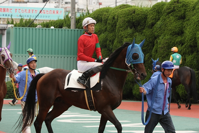 頑張る、永森大智騎手～_a0077663_185642.jpg