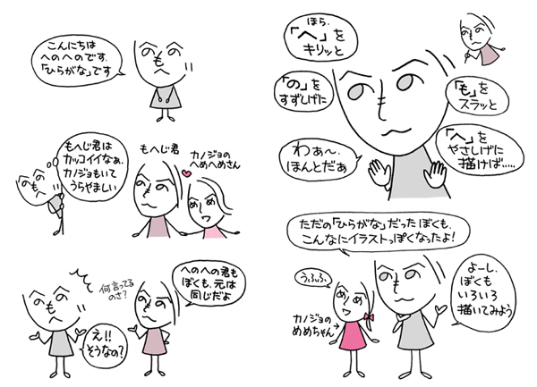 へのへのもへじから始める 世界一カンタン イラスト練習帳 わこのすブログ へのへのもへじから始める 世界一カンタン イラスト練習帳 わこのすブログ