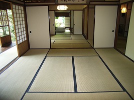 畳敷きの部屋