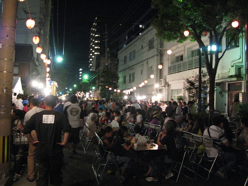 祭り!! GとMも参加しました!!だって近所だもん!!_a0110720_1601852.jpg