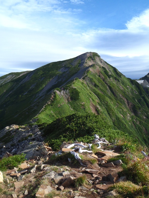 鹿島槍ヶ岳縦走３－鹿島槍ヶ岳_c0177814_18332786.jpg