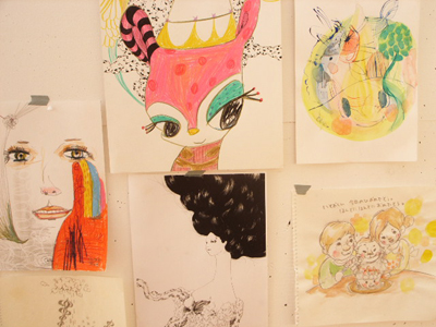はねだじゅんと でこりん展 GALLERY ガラスのピラミッド_b0151262_11133840.jpg