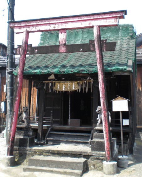 幕末の北越を歩く(5)開戦決意の地へ　前島神社・長岡藩本陣跡（光福寺）_c0013687_1157149.jpg