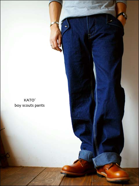 KATO\'DENIM [カトーデニム] BOY SCOUTS PANTS_f0051306_13218100.jpg