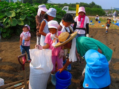 8月のふれあい菜の花子ども教室　2009/08/29（土）_c0145581_2105446.jpg