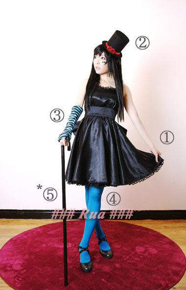 けいおん 秋山 澪 Ed 衣装 Cosplayrua Com けいおん 秋山 澪 Ed 衣装 Cosplayrua Com